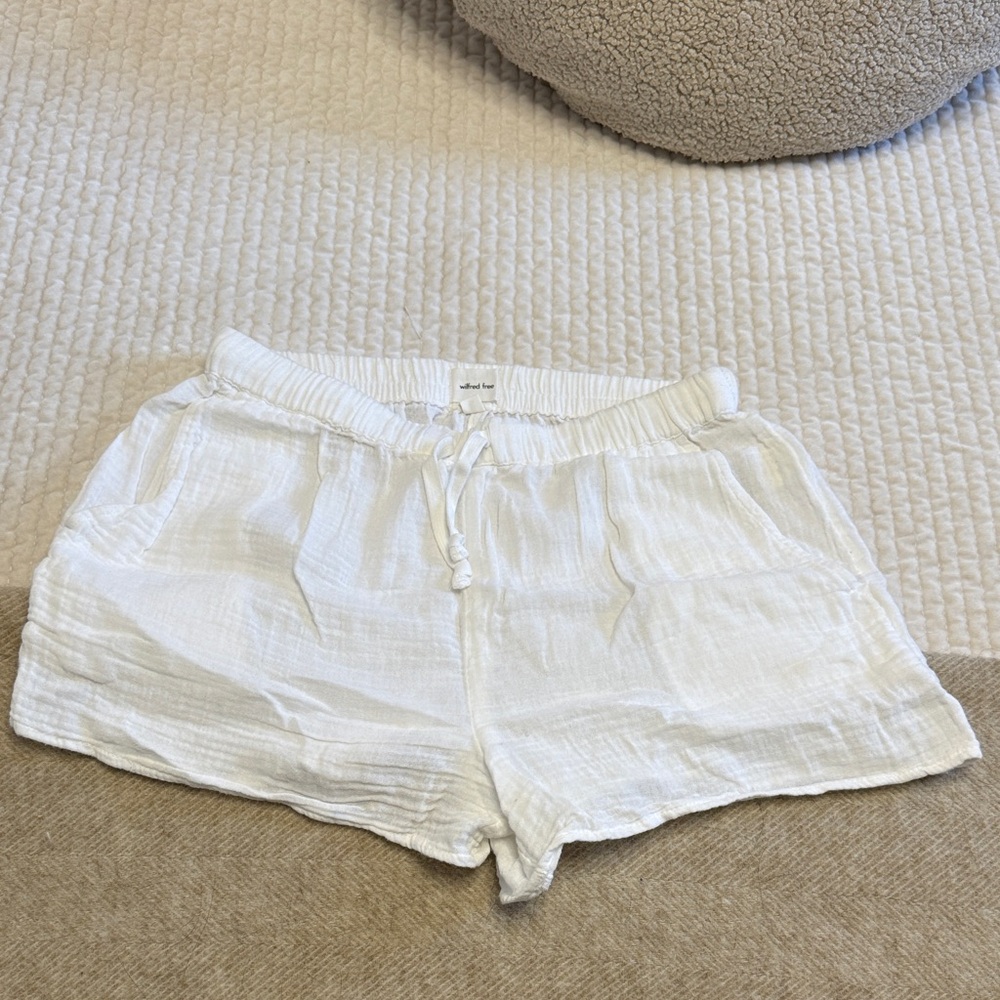 WILFRED ORGANIC COTTON SHORTS